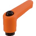 Female Screw,Plastic Clamp Lever - Miniature Type